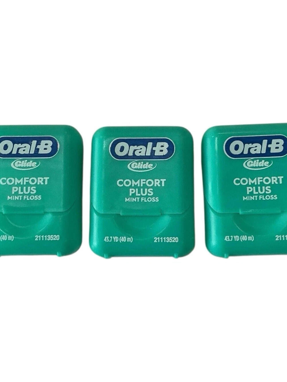 New without box- Oral-B - Glide Comfort Plus Mint Floss (3ct, 43.7 yd)
